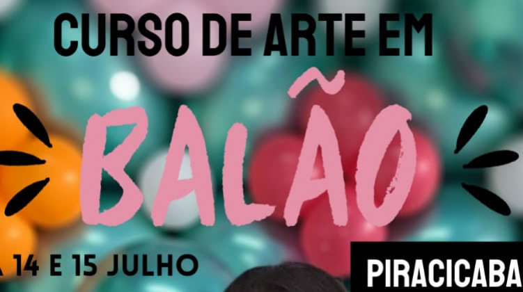 Curso de Arte com Balões Piracicaba e Região