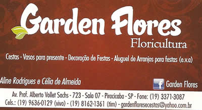 Garden Flores Piracicaba SP